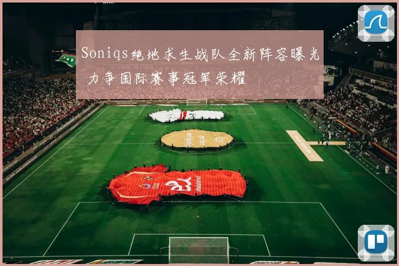 Soniqs绝地求生战队全新阵容曝光 力争国际赛事冠军荣耀